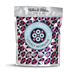 Crunchy granola hindbær